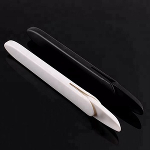 Lame en acier lisse professionnelle outil de soin des <span class=keywords><strong>ongles</strong></span> manucure en métal main <span class=keywords><strong>ongles</strong></span> bord vernis limes de ponçage - Product Image 2