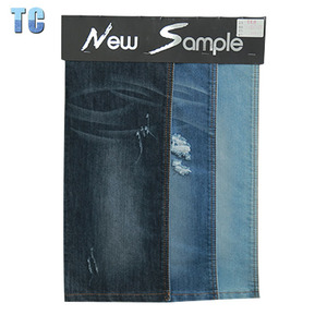 210gsm Indigo Color Knitted Denim <strong>Fabric</strong> <strong>180cm</strong> <strong>Width</strong> - Product Image 5