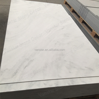 Plaques de surface solide en PMMA Corians Polystone pour panneau mural, bac de douche