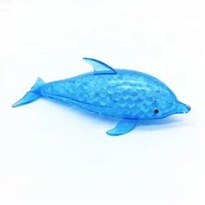 Creative Dolphin น้อยกว่าความดัน Grape Ball Shark คริสตัลบอลลูกปัดของเล่น Jelly Ball TPR ความเครียดของเล่น