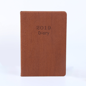 2019 A4/A5/A6 <strong>Year</strong> <strong>Planner</strong> Embossed Pu Leather Cover Agenda Organizer Journal Custom Printing Notebook Calendar - Product Image 6