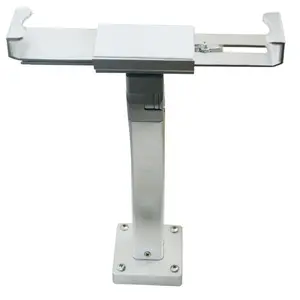 Swivel display lockable metal tablet wall mount for ipad secure antitheft tablet desk holder for ipad 7-10.1"