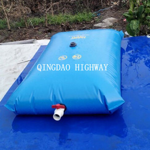 Réservoir d'eau souple pliable en PVC de haute qualité, durable et flexible, capacité 3000 <span class=keywords><strong>litres</strong></span>, pour l'agriculture et la construction - Product Image 2