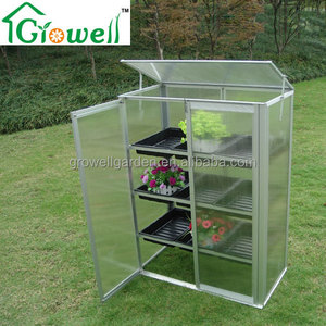 Nouveau produit en aluminium de <span class=keywords><strong>mini</strong></span> serre d'intérieur pour la serre d'utilisation de jardin à vendre - Product Image 4