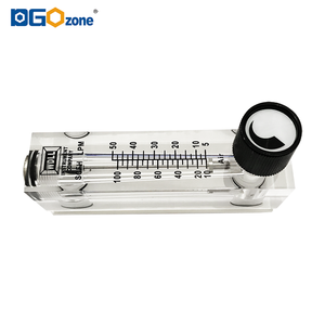 패널 공기 유량계 가스 유량계 10-100SCFH/5-50LPM 압축 공기 유량계 - Product Image 2