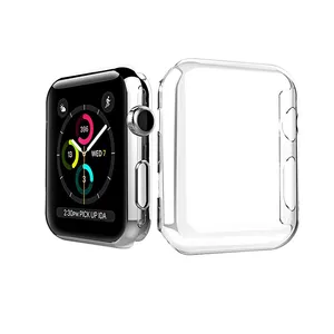Tschick For Apple Watch Series 4/3/2ケース、iWatch Series 4用スリムクリアPCハードスクリーンプロテクター40mm 44mm (PCハードケース)