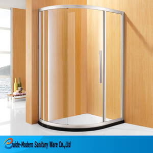 Rincón del hogar puesto sin <span class=keywords><strong>marco</strong></span> semi pantalla puerta <span class=keywords><strong>de</strong></span> cristal templado cerrado fabricante ducha - Product Image 1