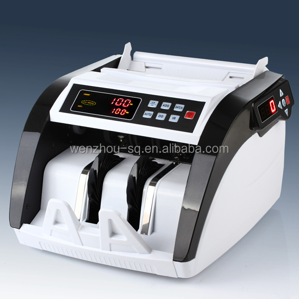 Money Counting Machine in China with Counting and Detecting UV MG IR DD