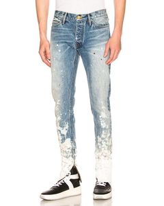 OEM Hombres Black Selvedge Denim Painters Jeans - Product Image 5