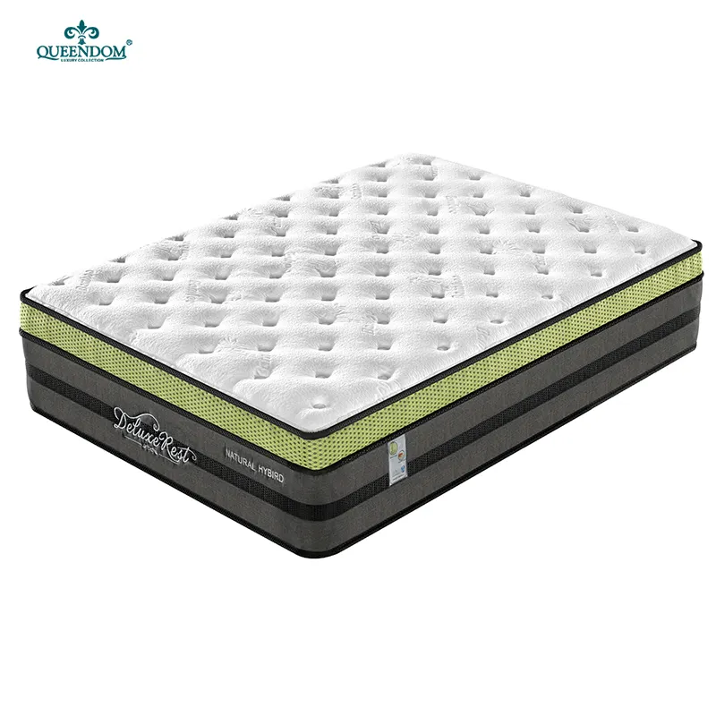 10 Inch Support Plus Pocket Spring Hybrid Mattress With More Coils für Durable Support
