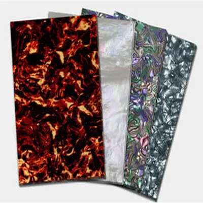 cast acrylic sheet pearl acrylic celluloid acetate 4mm laminate sheet drum wraps celluloid plates