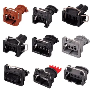 Conector de Pbt-Gf20 eléctrico 282682-1, conector macho automático