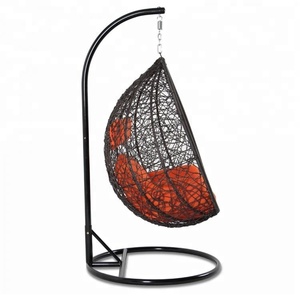 Patio jardín al aire libre muebles de ratán columpio cesta <span class=keywords><strong>colgante</strong></span> <span class=keywords><strong>silla</strong></span> con/sin soporte - Product Image 4