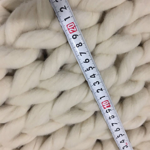 Fil de laine mérinos multi-couleurs, 100g gratuit échantillon, vente en gros, pour couverture géante faite à la main et épaisse - Product Image 6