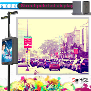 Werben hochauflösende lichtmast led-anzeige für straßenkinder werbung - Product Image 1