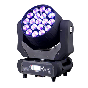 Luz LED Móvil Marc 19X10W RGBW 4IN1 con Zoom, Efecto Wash Beam y Puerto Powercon para Eventos, Fiestas y Clubes - Product Image 2