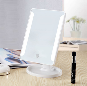 Wholesale 16 22 <strong>LED</strong> Lights Standing Table Desktop Cosmetic <strong>Mirror</strong> Low MOQ <strong>LED</strong> <strong>Makeup</strong> <strong>Mirror</strong> - Product Image 5