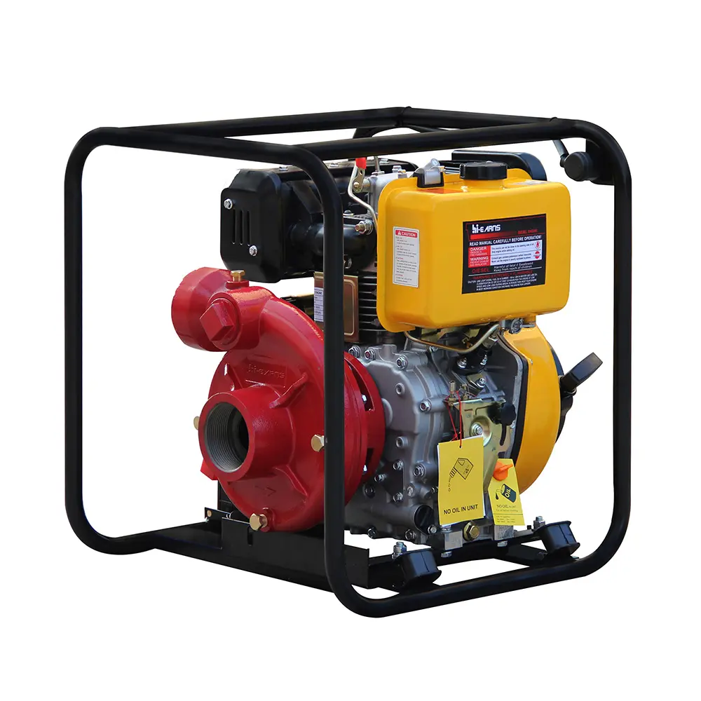 14hp Electric start diesel engine cast iron water pump high pressure DP30HCIE