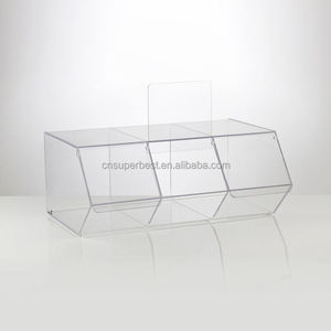 Nhà sản xuất bán hot rõ ràng acrylic kẹo hộp cho siêu thị bán hàng - Product Image 5