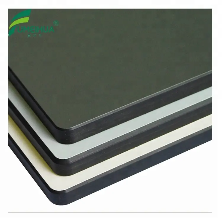 Fumeihua-láminas laminadas de alta presión para decoración, láminas de color rico, HPL