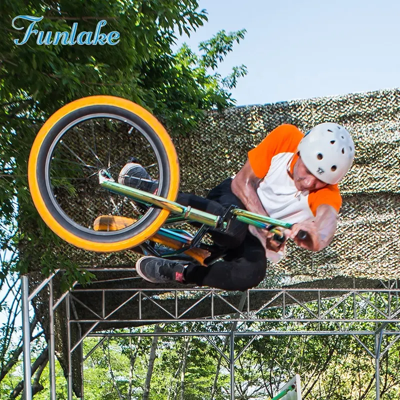 OEM ODM profesyonel yüksek kaliteli hi-ten çelik çerçeve 20 ''flatland bmx bisiklet mini freestyle halfpipe BMX bisiklet ucuz satış için