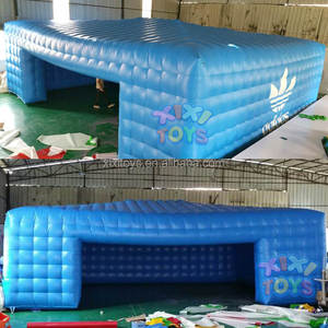 Di modo di <span class=keywords><strong>Tenda</strong></span> Gonfiabile Del Cubo con Chiaro Della Parete, Grande Bianco Cubo D'aria <span class=keywords><strong>Tenda</strong></span> con Finestra <span class=keywords><strong>Trasparente</strong></span> - Product Image 3