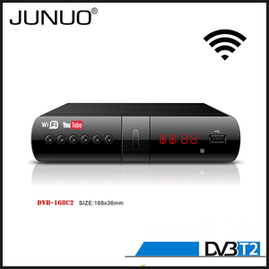 Junuo fabricación OEM calidad Full HD señal fuerte sintonizador mstar 7t01 DVB T2 decodificador tv digital Set Top Box Polonia - Product Image 1