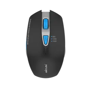 AIKUN 6D 2.4G Wireless Mouse MX37 USB Nano Receiver Plug And Forget 3 Levels DPI 800 1200 1600