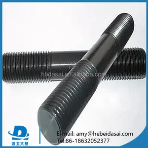 Double Head Thread Stud Bolts And Nuts