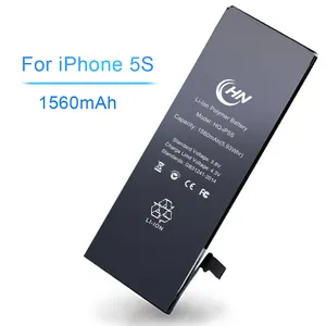 Shenzhen Fabriek Aangepaste Mobiele Telefoon Digitale Batterijen Voor Iphone 5S Batterij Vervanging