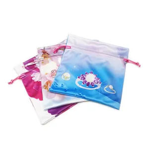 Portable Custom Mini Jewelry Bags And Pouches