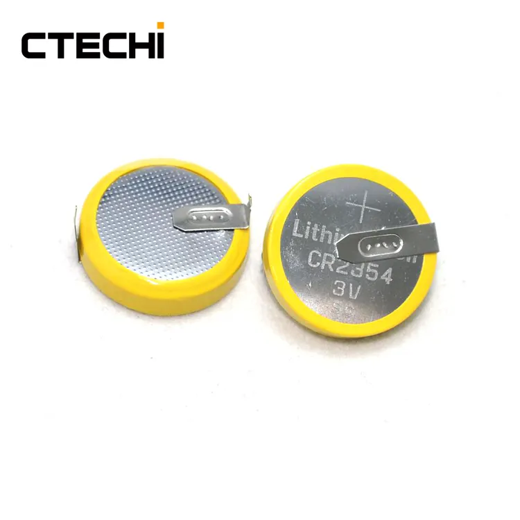 Water Metering Application CTECHi Lithium Button Cell 3V 530mAh CR2354