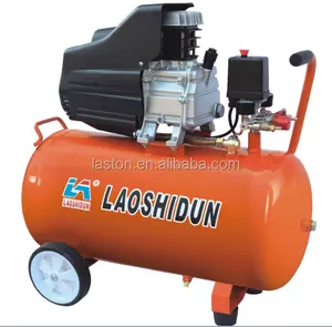 Taşınabilir doğrudan tahrik 2.5 hp 50L tıbbi hava kompresörü LAF-2550