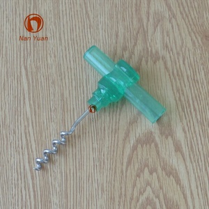 En çok satan T şekilli şarap tirbuşon açacağı plastik saplı kalem şekilli şarap tirbuşon - Product Image 4