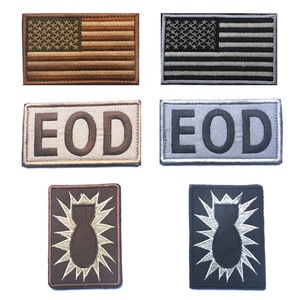 Écussons brodés personnalisés pour uniformes d'équipe EOD, appliques de vêtements mignonnes de dessin animé, écusson brodé avec crochet et boucle - Product Image 2