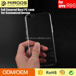 Libera trasparente Dura del PC Della Copertura Posteriore Per <span class=keywords><strong>OPPO</strong></span> R9s Personalizzato Blank Cassa Del Telefono Mobile - Product Image 1