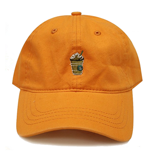 Unstructured custom Polo Style <span class=keywords><strong>Emoji</strong></span> embroidery hats Dad Caps - Product Image 1