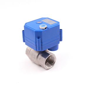 Robinet à bille électrique avec fonction manuelle eau électrique vanne <span class=keywords><strong>de</strong></span> contrôle <span class=keywords><strong>de</strong></span> débit 5 V 12 V 24 V 110 V 220 V électrique à actionneur val - Product Image 1
