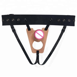 Caucho de silicona líquido pene Artificial para lesbianas o pareja amor Correa en Consolador - Product Image 3