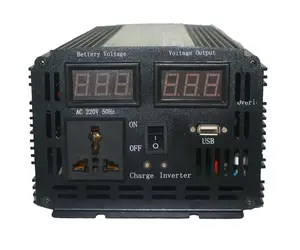 Inversor automático de interruptor, dc12v a ac220v, 1,<span class=keywords><strong>5</strong></span> kW, 3000W, con cargador, modelo Taiwán, envío gratis - Product Image 1