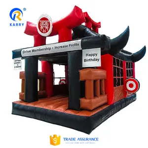 Factory Budokan inflatable trampoline castle PVC material commercial kids inflatable castle jolly jumper jumping bouncy castle