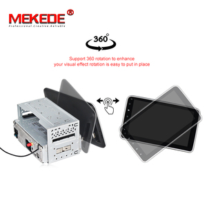 Android 8.0 1 quad core 8 "1din lecteur <span class=keywords><strong>dvd</strong></span> universel de voiture avec 1 + 16 GO 360 degrés rotatif visage panneau autoradio gps - Product Image 4