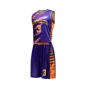 Uniforme de basquete secagem rápida moderna da profissão