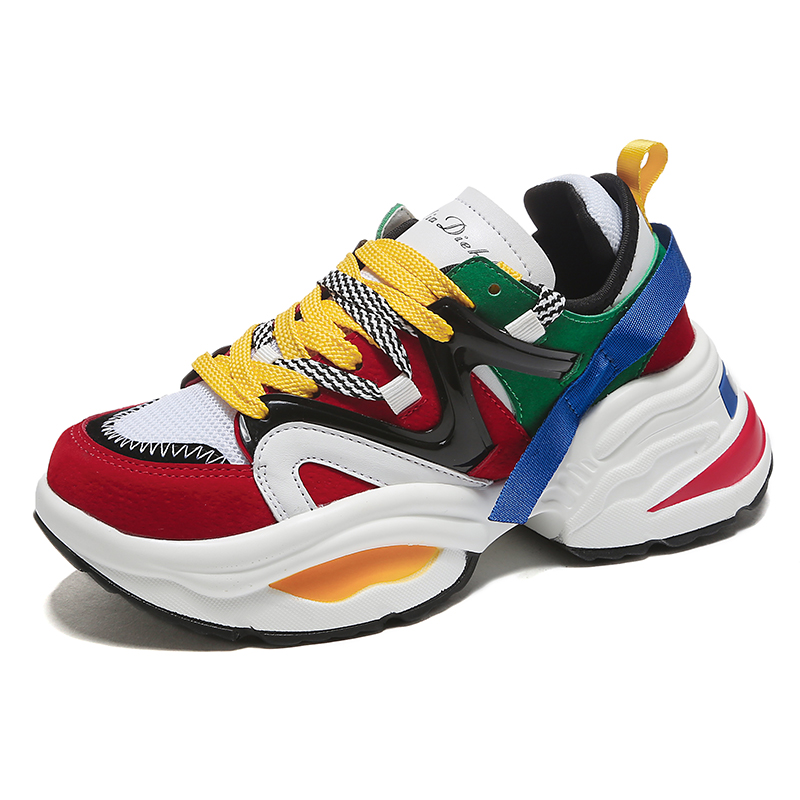 Кроссовки Greatshoe женские на танкетке, новейший дизайн