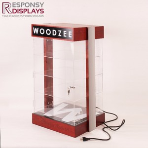 Acrylic tầng thường vụ hiển thị tủ với có thể khóa cửa cho kính mát bán lẻ Showcase sang Trọng Quang cửa hàng tổ chức - Product Image 4