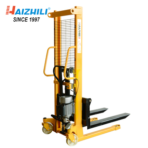 (CTY-D1T-1.6M) apilador manual de la mano del mástil del apilador de paleta 1000kg con <span class=keywords><strong>el</strong></span> motor - Product Image 1