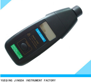 Fabrik preis DT-2234B berührungs loser foto elektrischer Laser Digital Tachometer Digital Großer LCD Drehzahl prüfer Drehzahl messer - Product Image 2