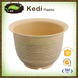 Pintura en aerosol marrón de plástico al por mayor macetas de orquídeas y plantación - Product Image 4