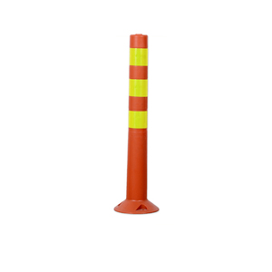 Hot Sale Small PVC Parking Lot Posts Barriers/ Road Safety Bollard