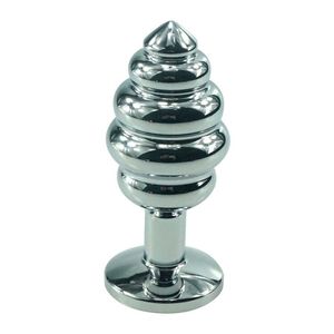 <span class=keywords><strong>Plug</strong></span> Anale in Metallo Filettato, Giocattolo Sessuale, Stimolatore Anale - Product Image 6